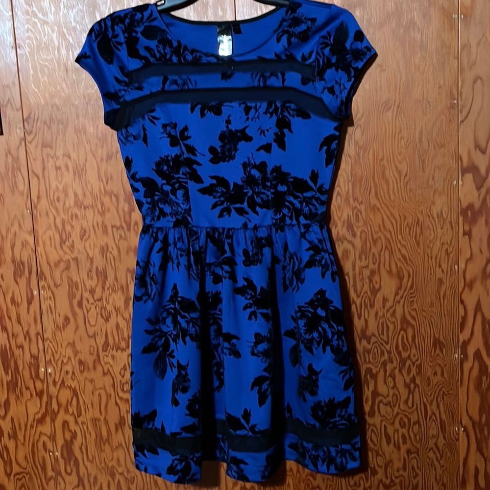 Trixxi Royal Blue Party Dress